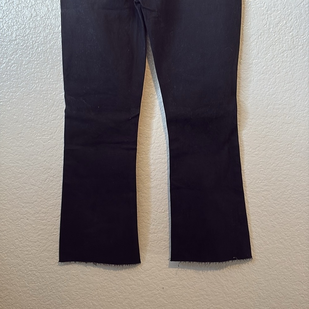 Cavalli Class Black High Rise Flare Jeans - Picture 4 of 11
